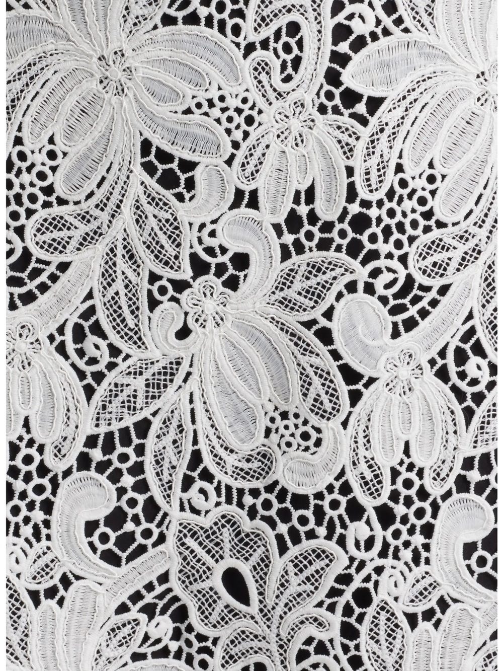 Tahari ASL White Floral Lace Shift Dress NWT - Picture 6 of 6